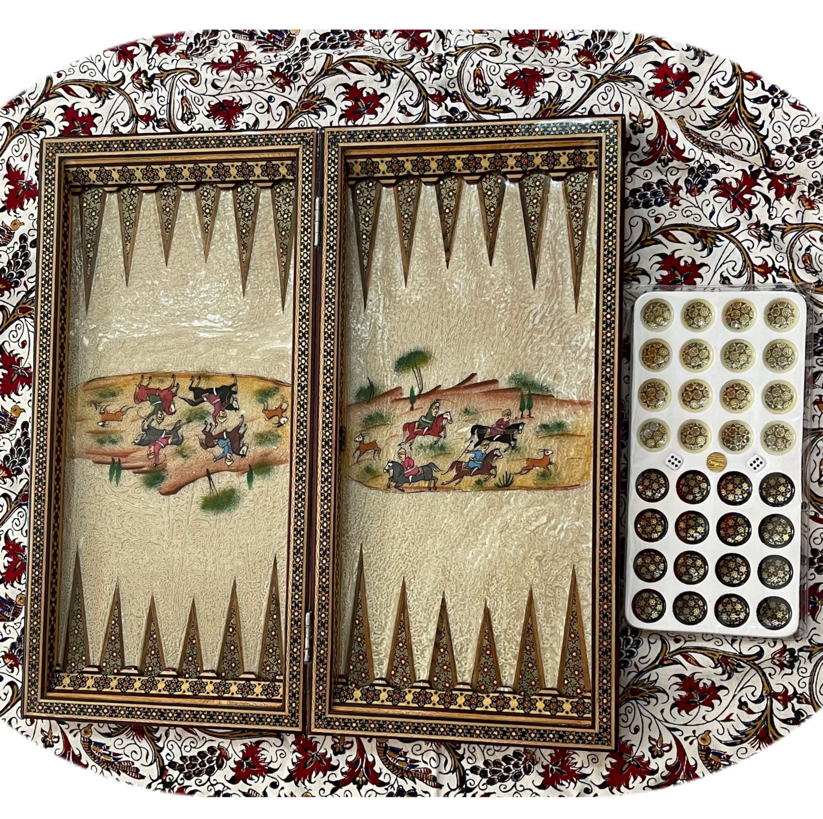 صنایع دستی تخت نرد 